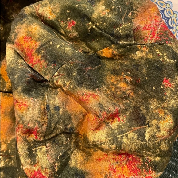 Tye Dye Boho Hippie Chic Beachy Reversible Hobo Cloth Bag Tote - Picture 8 of 10